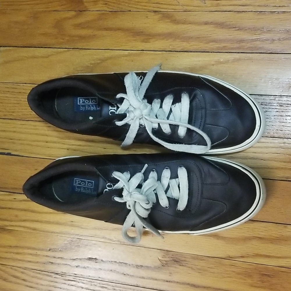 Polo Mens brown  sneaker sz. 13D